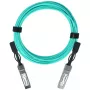 BlueOptics SFP28 cabo ótico ativo UACC-AOC-SFP28-25M-BO, 25 m, SFP28–SFP28, aqua