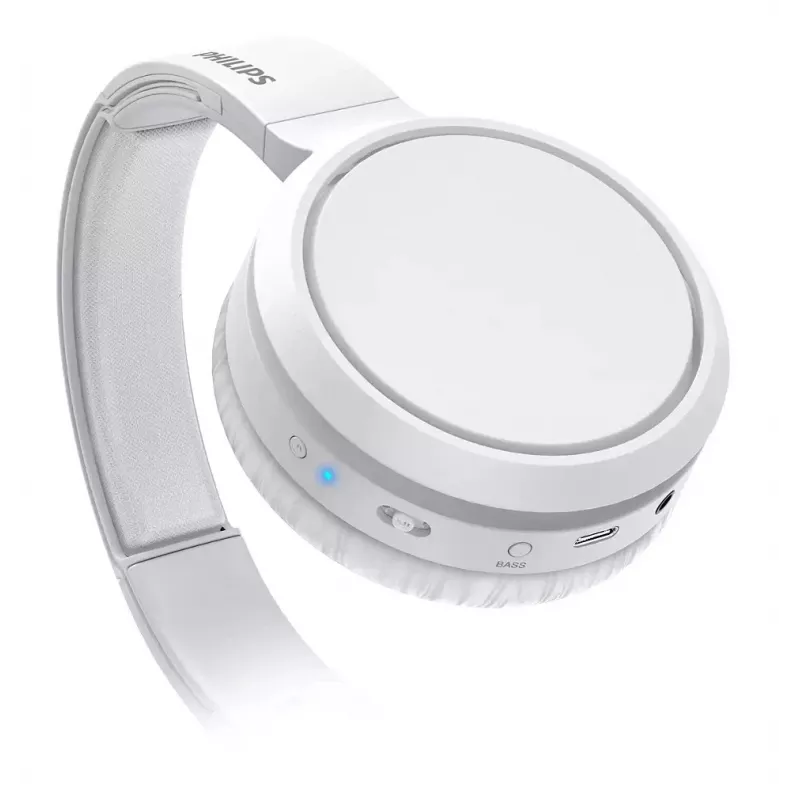 Philips 5000 Série TAH5205WT/00 auscultadores/headset sem fios de arco musical USB Type-C Bluetooth branco