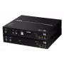 ATEN True 4K DP/HDMI Optical KVM 10km, emissor e recetor, com fios, 10000 m, 4096 x 2160 píxeis, preto, metal
