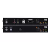ATEN True 4K DP/HDMI Optical KVM 10km, emissor e recetor, com fios, 10000 m, 4096 x 2160 píxeis, preto, metal
