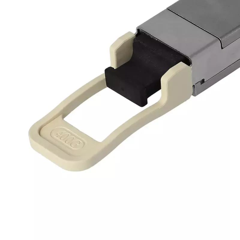 Módulo transceptor de rede BlueOptics BO29X854S1D-BO QSFP-DD fibra ótica 400000 Mbit/s prateado metal