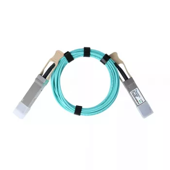 Cabo de fibra ótica/InfiniBand BlueOptics QSFP56 para QSFP56 5 m (laranja)