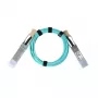 Cabo de fibra ótica/InfiniBand BlueOptics QSFP56 para QSFP56 5 m (laranja)
