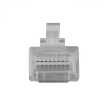 ACT RJ45 (8P/8C) conector modular macho para cabo redondo com condutores multifilares