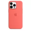 Apple MM2E3ZM/A capa de proteção para iPhone 13 Pro, silicone, 6,1 polegadas (15,5 cm), rosa