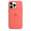 Apple MM2E3ZM/A capa de proteção para iPhone 13 Pro, silicone, 6,1 polegadas (15,5 cm), rosa