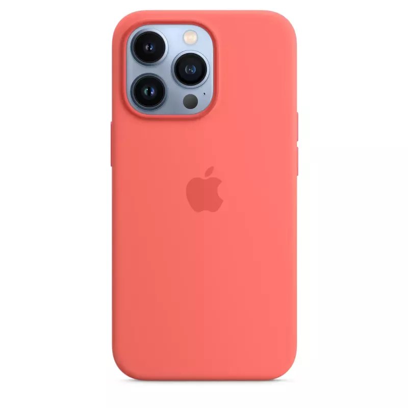 Apple MM2E3ZM/A capa de proteção para iPhone 13 Pro, silicone, 6,1 polegadas (15,5 cm), rosa