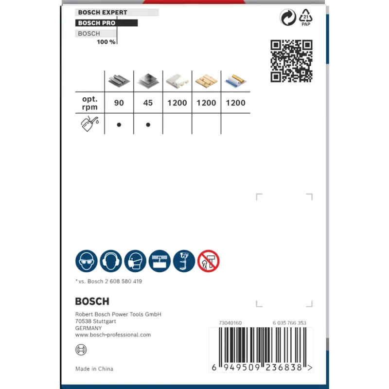 Bosch 2608901531 serra de copo 92 mm, 1 un.