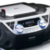 Rádio portátil Lenco SCD-720SI sintonizador digital DAB FM altifalante de 2 vias