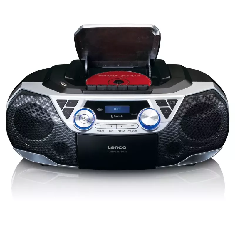 Rádio portátil Lenco SCD-720SI sintonizador digital DAB FM altifalante de 2 vias