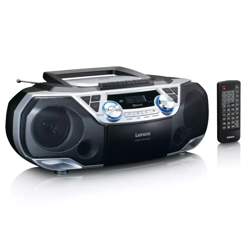 Rádio portátil Lenco SCD-720SI sintonizador digital DAB FM altifalante de 2 vias
