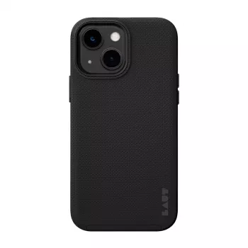 Capa de proteção LAUT SHIELD para iPhone 15 (6,1 polegadas, preto) — capa para Apple iPhone 15