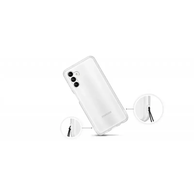 Capa para telemóvel Samsung EF-QA047TTEGWW 16,5 cm (6,5 polegadas) transparente
