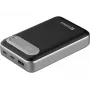 Powerbank de viagem Sandberg 20000 PD35W, 20000 mAh, polímero de lítio (LiPo), 3.7 V, preto, prateado