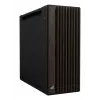 Caixa de PC ASUS ProArt PA602 Wood Edition Midi Tower — preto e madeira, suporta ATX/EATX, 2x200 mm à frente, 1x140 mm atrás