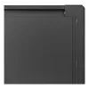 Caixa de PC ASUS ProArt PA602 Wood Edition Midi Tower — preto e madeira, suporta ATX/EATX, 2x200 mm à frente, 1x140 mm atrás