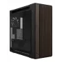 ASUS ProArt PA602 Wood Edition Modern preto - Painel de vidro temperado Midi Tower preto, madeira