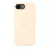 Capa de silicone com MagSafe para Apple iPhone 17e — Baunilha, para ecrãs de 6,1 polegadas (15,5 cm)