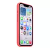Capa de silicone com MagSafe para Apple iPhone 17e — Bright Guava, compatível com 6,1 polegadas (15,5 cm)