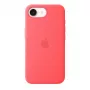 Capa de silicone com MagSafe para Apple iPhone 17e — Bright Guava, compatível com 6,1 polegadas (15,5 cm)