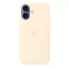 Capa de silicone com MagSafe para Apple iPhone 17 — Baunilha, capa para ecrã de 16 cm (6,3 polegadas)