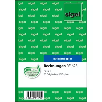 Formulário comercial Sigel RE625