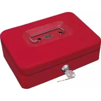 Caixa de dinheiro WEDO 145202X Tamanho 2 Vermelho 5,08 cm