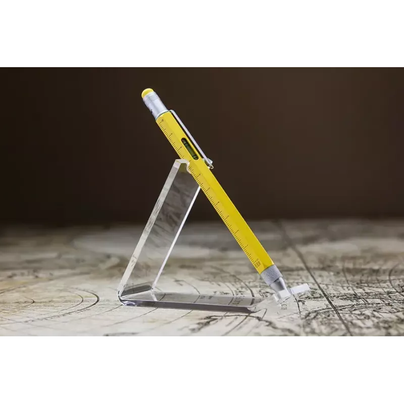 Conjunto de canetas técnicas TROIKA PIP20/YE Prateado Amarelo Preto