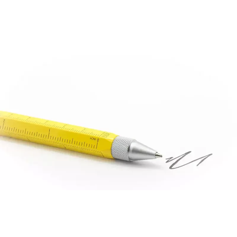 Conjunto de canetas técnicas TROIKA PIP20/YE Prateado Amarelo Preto