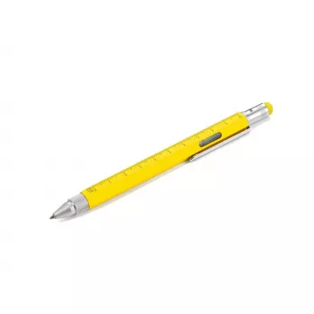 Conjunto de canetas técnicas TROIKA PIP20/YE Prateado Amarelo Preto