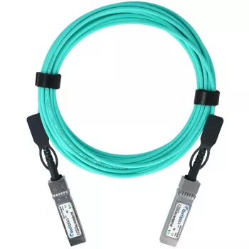 Cabo AOC de fibra ótica BlueOptics SFP28-AOC-25M-PT-BO — SFP28 para SFP28, 25 m, cor de menta