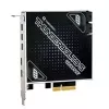 Placa de expansão GIGABYTE Thunderbolt 5 PCIe 4.0 x4 com 3 entradas Mini-DisplayPort