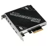 Placa de expansão GIGABYTE Thunderbolt 5 PCIe 4.0 x4 com 3 entradas Mini-DisplayPort