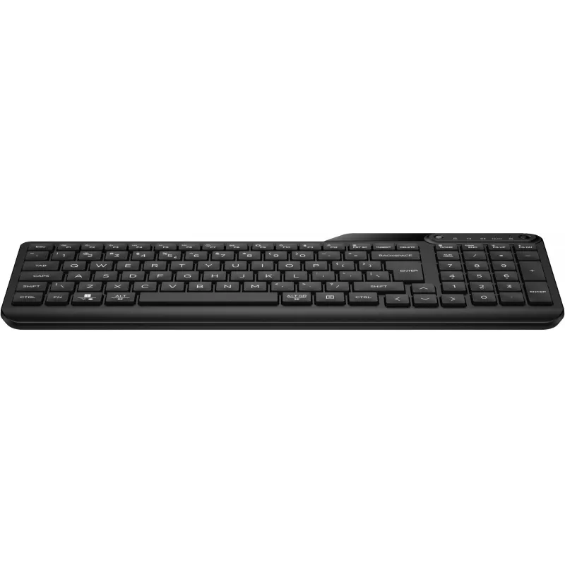 HP 475 Teclado sem fios compacto multidispositivo de modo duplo, layout de 2 zonas (7N7B9AA#UUW)
