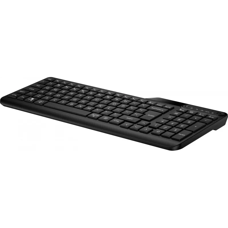HP 475 Teclado sem fios compacto multidispositivo de modo duplo, layout de 2 zonas (7N7B9AA#UUW)