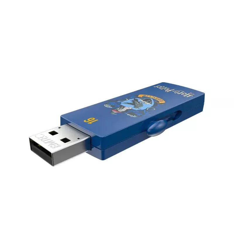 Pen USB EMTEC M730 Harry Potter 16 GB, USB Type-A 2.0, design deslizante, azul