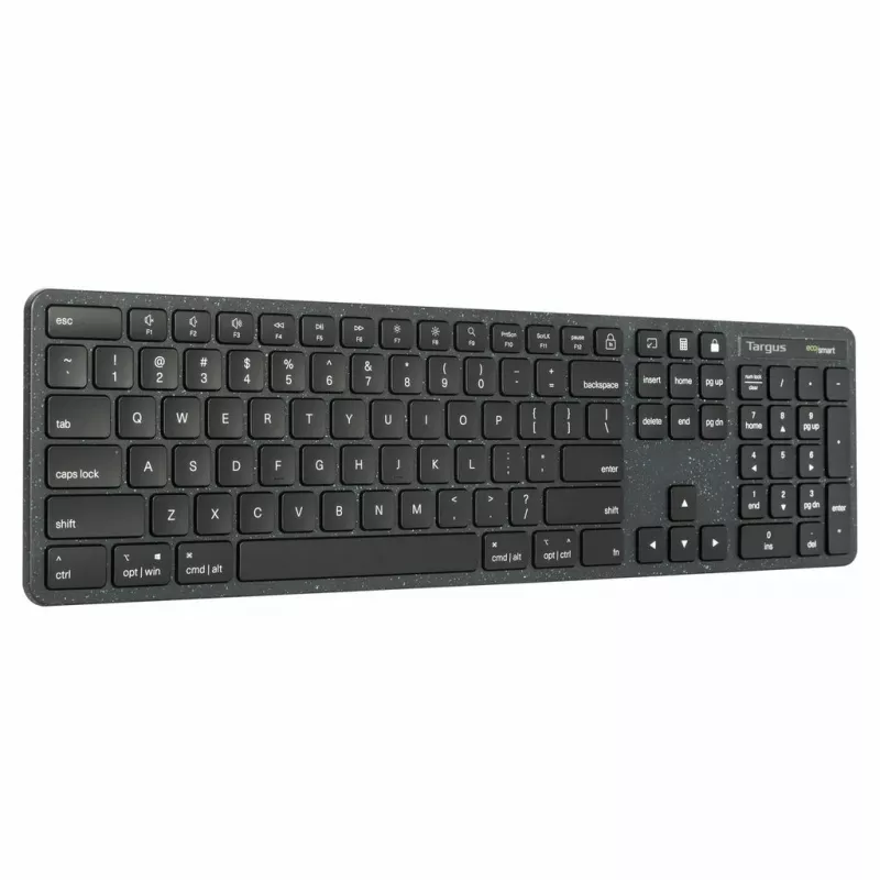 Targus EcoSmart AKB874UK teclado universal USB QWERTY inglês do Reino Unido preto