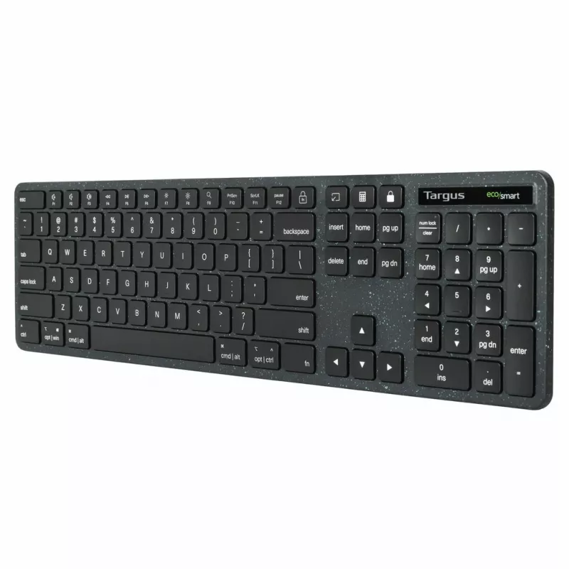 Targus EcoSmart AKB874UK teclado universal USB QWERTY inglês do Reino Unido preto