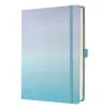 Caderno Sigel Jolie JB100 A5+ 100 folhas azul violeta