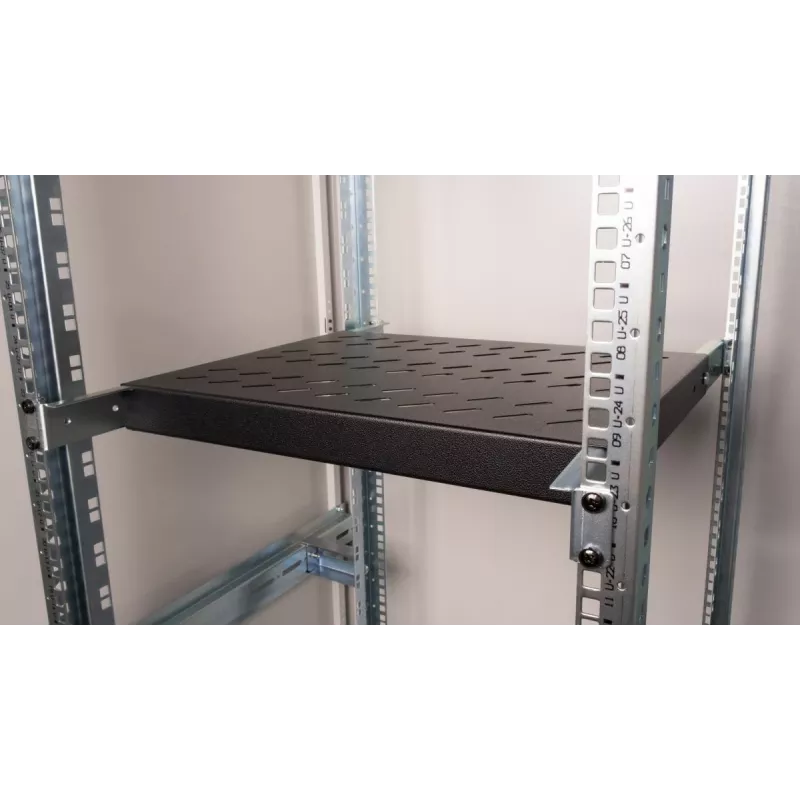Prateleira de rack Equip Variable Shelf 19' 1U 350MM preta