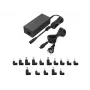 Carregador universal para portátil Conceptronic OZUL08B15 90W, 15 pontas de carregamento incl.