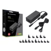 Carregador universal para portátil Conceptronic OZUL08B15 90W, 15 pontas de carregamento incl.