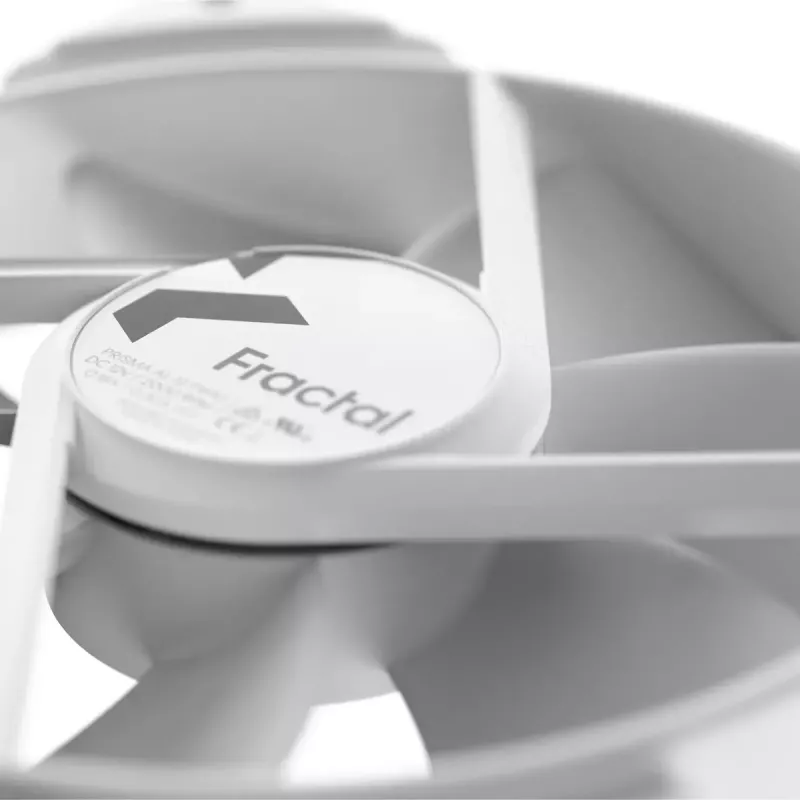 Ventoinha Fractal Design Prisma AL-12 PWM 12 cm Branco 500-2000 RPM