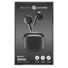 Cellularline SWAG BTMSTWSSWAGK auscultadores Bluetooth, pretos