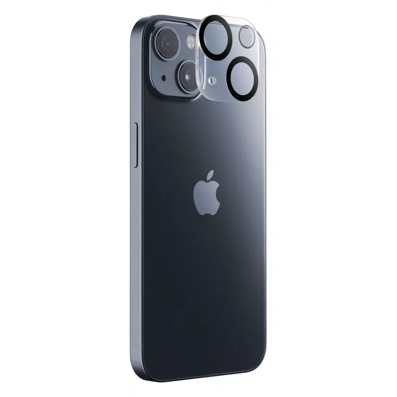 Objetiva de câmara Cellularline - Proteção para a câmara iPhone 15 / 15 Plus