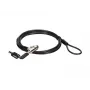Cadeado para portátil Conceptronic CUSTODIO02BS com chave, ranhura de segurança padrão, 1.8m