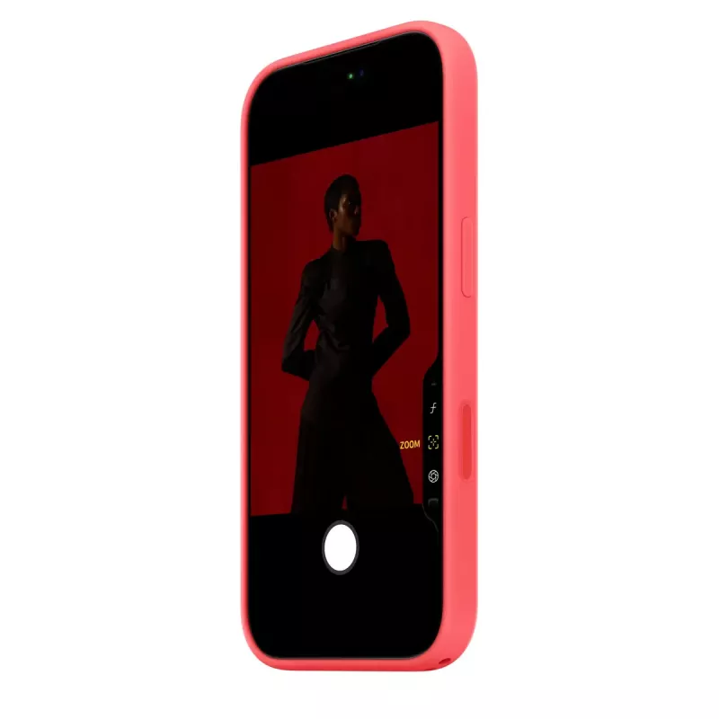 Capa de silicone com MagSafe para Apple iPhone 17 Pro — Bright Guava (Vermelho) — capa, compatível com 16 cm (6,3 polegadas)