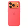 Capa de silicone com MagSafe para Apple iPhone 17 Pro — Bright Guava (Vermelho) — capa, compatível com 16 cm (6,3 polegadas)