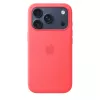 Capa de silicone com MagSafe para Apple iPhone 17 Pro — Bright Guava (Vermelho) — capa, compatível com 16 cm (6,3 polegadas)