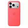 Capa de silicone com MagSafe para Apple iPhone 17 Pro — Bright Guava (Vermelho) — capa, compatível com 16 cm (6,3 polegadas)